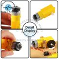 2PCS BO Motor Yellow Gear Motor For Smart Robot Car In Pakistan. 