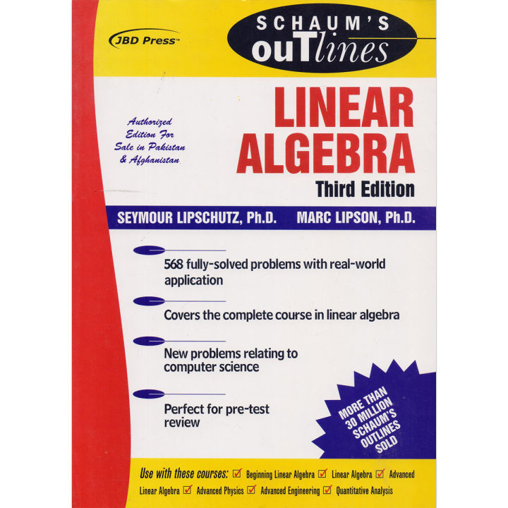 Linear Algebra 3rd Edition