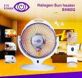 Eye Power Halogen Sun Heater Portable Electric Fan Shape Heater Hot 800Watt. 