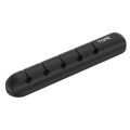 Topk Silicone Usb Cable Adhesive Desktop Wire Organizer Charging Cord Clamp Winder Management Clips ( For Mouse Headphone Wire ). 