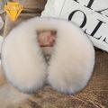 Windproof Faux Collar Cozy Faux Fur Neck Warmer Scarf for Winter Unisex Design less Than Women Winter Fake Collar. 