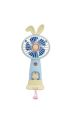 Rechargeable Mini Handy Rabbit Style Fan with Assorted/Random Color Options, Portable Design, and Quiet Operation. 