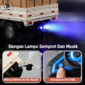 Remote Control Suzuki Rechargeable With Spray Smoke – Headlights & Sound Functions – 1:16 Scale Pickup & Delivery Truck – Random Color. 