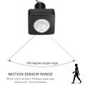 2PCS 220V Mini Human Infrared Sensor Infrared Sensor Switch LED Flood Light PIR Motion Sensor, White & Black. 