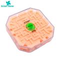 Green Home Maze Game Transparent Kids Adults Maze Ball Puzzle Sensory Labyrinth Toy. 
