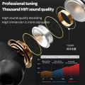 New A9 Pro Earphones Wireless Bluetooth 5.4 Headset ANC Noise Reduction HD Mic Call Earbuds LED Touch Screen Control Headphones. 