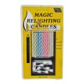 Magic Relighting Candles (Pack of 10 Candles) for Birthday & Parties. 
