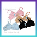 Pack of 01 Cotton Bra for women / PC cotton bra for Girls Women Ladies Girls Classy Multi colour Printed Bra Brief Blouse Brazier Brassier Undergarments Hot Bra Periods Fashion House 786 -  Panties - Dress Abaya Girls bra Fashion  #129. 