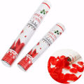 Rose Party Popper Heart Shaped Confetti Party Popper for Wedding Anniversary, Engagement ( Pack of 2). 