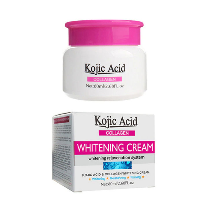 GUANJING Kojic Acid Collagen Face Body Glowing Cream 80ml- GJ7003