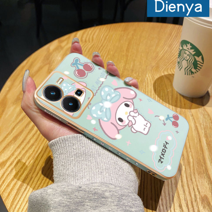 Dienya For Xiaomi Poco M5 Case Cartoon Lovely Melody New Design Soft Luxury Plating Phone Cases Edge Pattern Shockproof Shell Full Cover Camera Lens Protection Cover