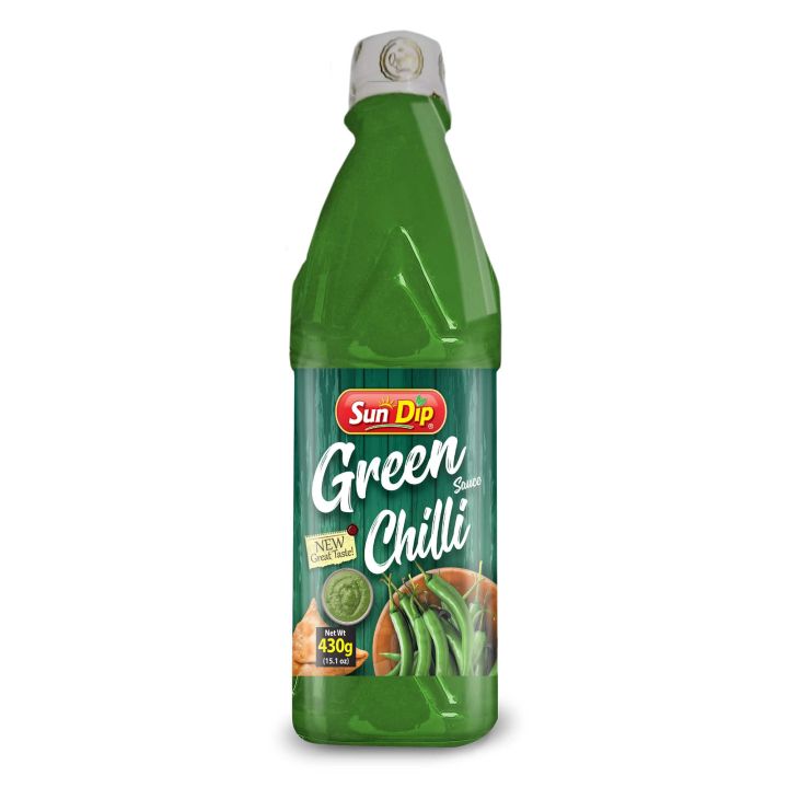 Sundip Green Chilli 430gm