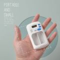 Digital Pill Organizer Medicine Timer Box Mini Pill Box Medicine Case Tablets Storage Box with Medicine Reminder Alarm Dose Tracker Electronic Pill Reminder Automatic Pill Dispenser with LCD Display Sound Prescriptions Medication Vitamins Supplements. 