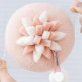 Petal Suction Cup Shower Ball Massage Bath Tool Rub Back Shower Brush Rub Bath Towel Body Massage Sponge Bathroom Accessories. 