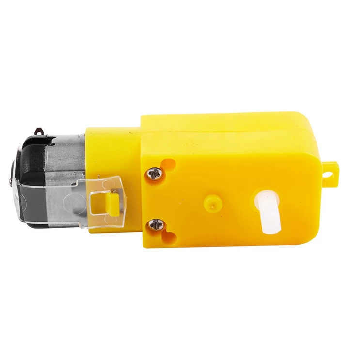 DC Gear Motor 3-6V TT Yellow Gear Motor Double Shaft | High Torque Motor for DIY, Robots, Cars & Arduino Projects