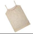 White Camisole For Teenage Girls Shameez Strechable pure cotton Tank Tops for Women Girls. 