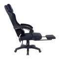 Boost Surge Pro Ergonomic Chair with Footrest - Premium Velvet, Adjustable Back, 1-Year Warranty. 