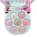 7 In 1 Professional Shiny Highlighter Makeup Palette. 