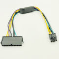 24 Pin to 8 Pin ATX PSU Power Adapter Cable for DELL Optiplex 3020 7020 9020 Precision T1700 12-Inch(30cm). 