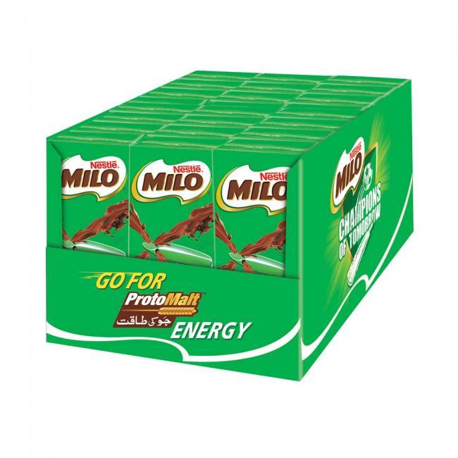 Alfatah Mall - NESTLE MILO PROTO MALT ENERGY FOOD DRINK 180 ML-CARTON-AFP-000171389-CARTON