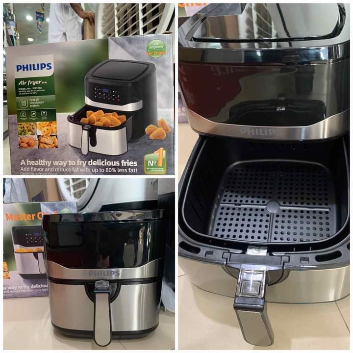 Philips%2010%E2%80%AFL%20Air%20Fryer%20(AZ%E2%80%9125)%20%E2%80%93%20RapidAir,%20Touch%20Controls%20&%20Jumbo%20Family%20Capacity%20-%20Image%202