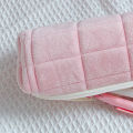 Pencil Case Smooth Metal Zipper Comfortable Touch Pencil Pouch. 