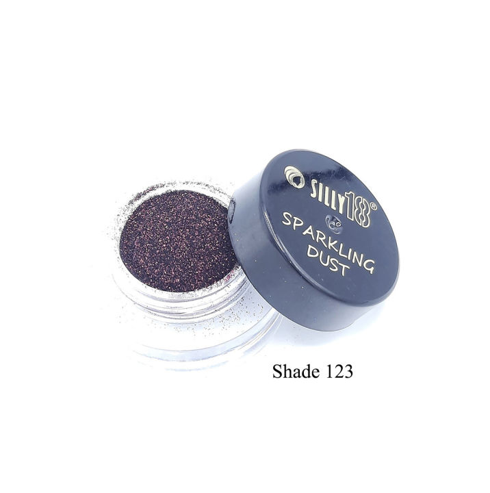 Silly 18 Sparkling Dust Glitter Powder Eye Shadow Makeup 123