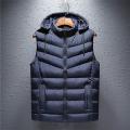 Sleeveless jackets for men with cap | RA Digital. 