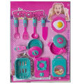 Unique Kitchen Set Best Gift for Your Baby Girl in Black and Red colour, and Pink and colour Toy Kitchen Set. 