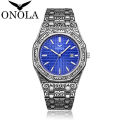 ONOLA brand fashionable business retro luxury, waterproof, quartz men's watch. 