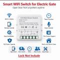 Smart WiFi Switch for Electric Gate / Door Lock – 220V – Remote Control via App – Timer & Schedule – Family Sharing Feature – (Switch Only, Lock Not Included) | Wifi Siwtch| Wifi Switches. 