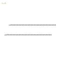 Long Tassel Dangle Drop Earrings Punk Rhinestone Earrings for Wedding Women. 