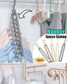 Space Saving 9 Hole Closet Clothes Magic Hangers Organizer. 