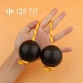 1 Pairs of Rhythm Balls, African Rattles Hand Percussion Instruments. 