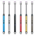 Electric USB Kitchen Candle Lighter Rechargeable Windproof Gas Lighters Home BBQ Flameless Candle Lighters Electric Arc Lighters. 
