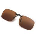 Gradient Clip-on Sunglasses Anti-glare Clip-ons Unisex Frameless Polarized Clip-on UV Protection Lightweight Anti-glare Sunglasses Lenses for Driver's glasses accessories Sunglasses accessories for men and women Outdoor sun protection glasses Fashion. 