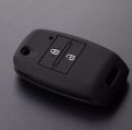 Silicon key Cover For Kia Picanto Black. 