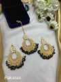 new collection Golden Tikka and Earrings Set For Women. 