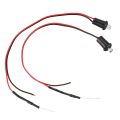 2X 12V Flashing Dummy Car Alarm Dash Mount LED Light. 