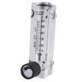 1pc Glass Rotor Flow Meter Flowmeter 102mm for Domestic Oxygen. 