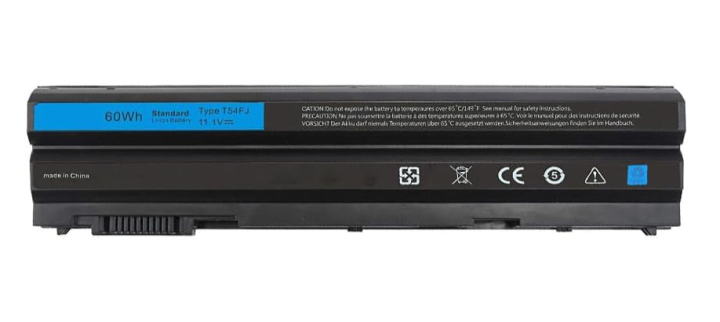 New E6420 T54FJ Laptop Battery for Dell Latitude E5420 E5530 E6430 E6520 E6530 E6440 E6540 E5430 E5520 Inspiron 15R (5520) 17R (5720) 17R (7720) 15R (7520) P/N:8858X T54F3 M5Y0X P8TC7 P9TJ0 R48V
