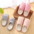 Cyprus Winter Slippers For Women Warm Plush Indoor Slippers Soft Bottom Cute Bear Cotton Slippers Floor Slient Slippers Bedroom Slippers. 