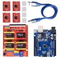 Arduino CNC Sheild with Arduino Uno A4988 Module. 