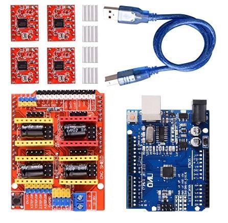 Arduino CNC Sheild with Arduino Uno A4988 Module