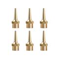 6 PCS Fountain Nozzle Head G1/2 DN15 Adjustable Direction Jet Water Spray Sprinkler Head for Garden Pond Amusement Park. 
