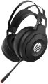 HP - Gaming X1000 Wireless Headphones with USB Dongle, Autonomy up to 20 hours, Virtual Surround 7.1, Padded Earphones and Suspension Headband, Flexible LED Rod Microphone, Red, On-Ear Controls, Black. 