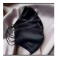 New Black Cotton Face Mask - Anti-Dust Fashion Black Face Mask_ For  Girls And Boys. 