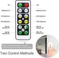 Under Cabinet Lights, Bawoo Wireless LED Puck Lights Remote Control, 4000K Natural White Brightness Dimmable Battery Powered Touch Closet Cupboard Kitchen Wardrobe Lights, 6 Pack (White)Under Cabinet Lights, Bawoo Wireless LED Puck Lights Remote Control,. 