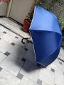 Style Eva Stylish Black large size U Shape Handle Umbrella for Men and Women Umbrella  (Black). 