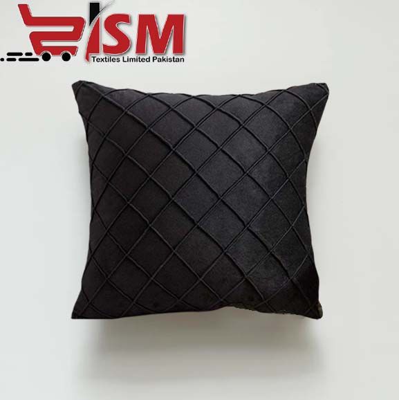 Dutch Velvet Diamond Cushions with Filling. Size 14x14 Inch